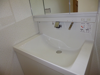 お手入れがラクラクな洗面ユニット
