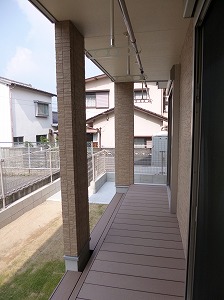 人口木ウッドデッキ